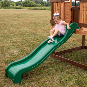 Echo Heights Playhouse High Rail Wave Slide
