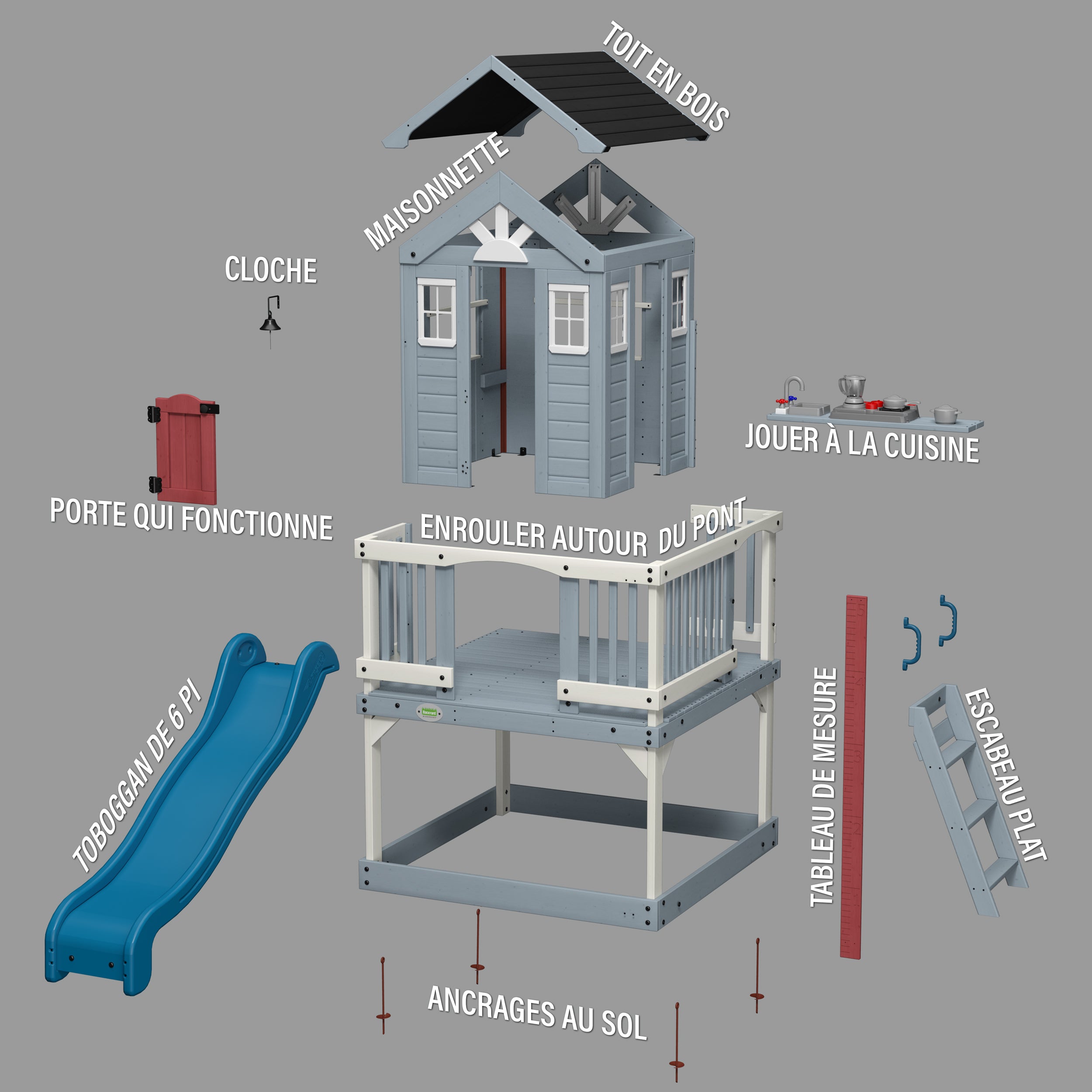 Beacon Heights Exploded View French
