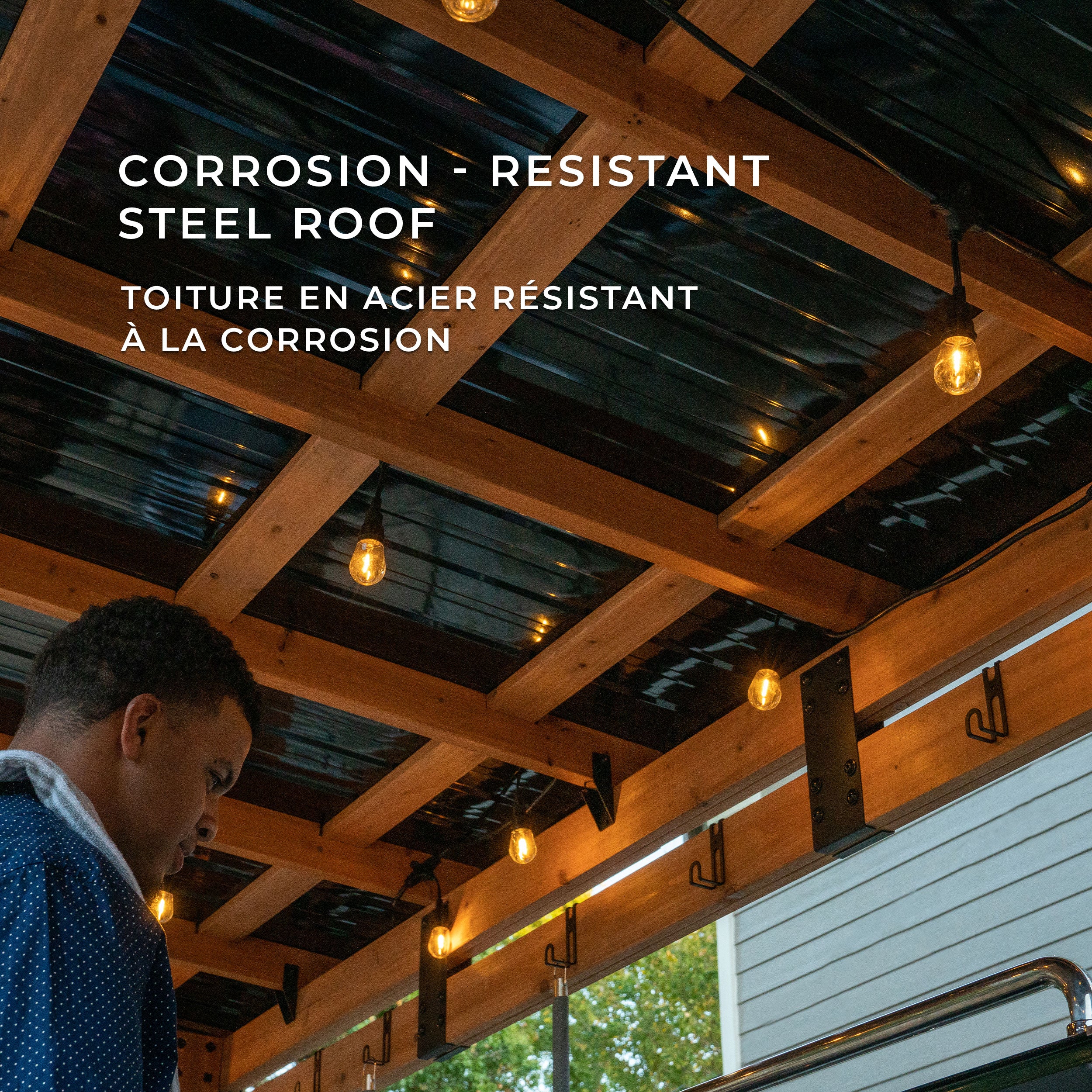 Saxony XL corrosion resistant steel roof