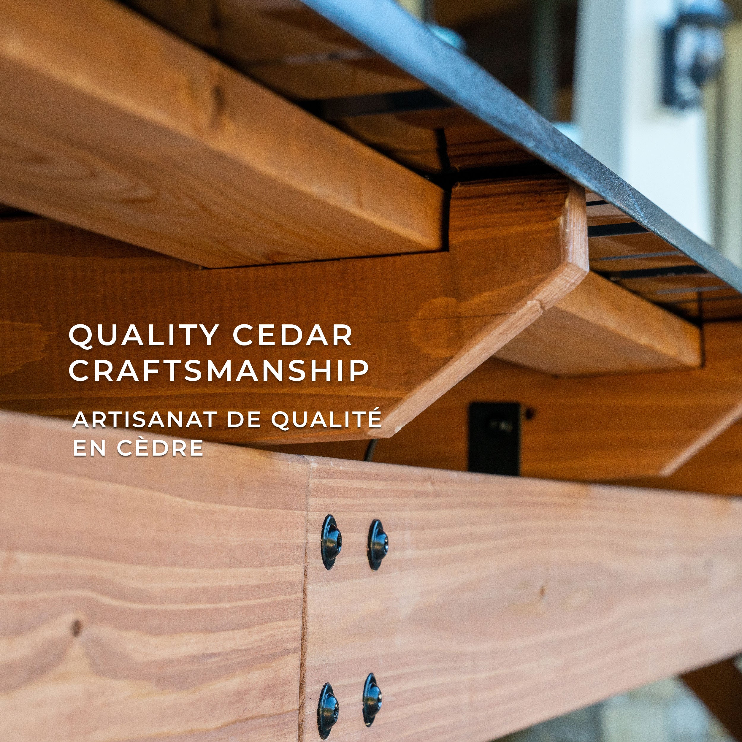 Saxony XL quality cedar craftsmanship