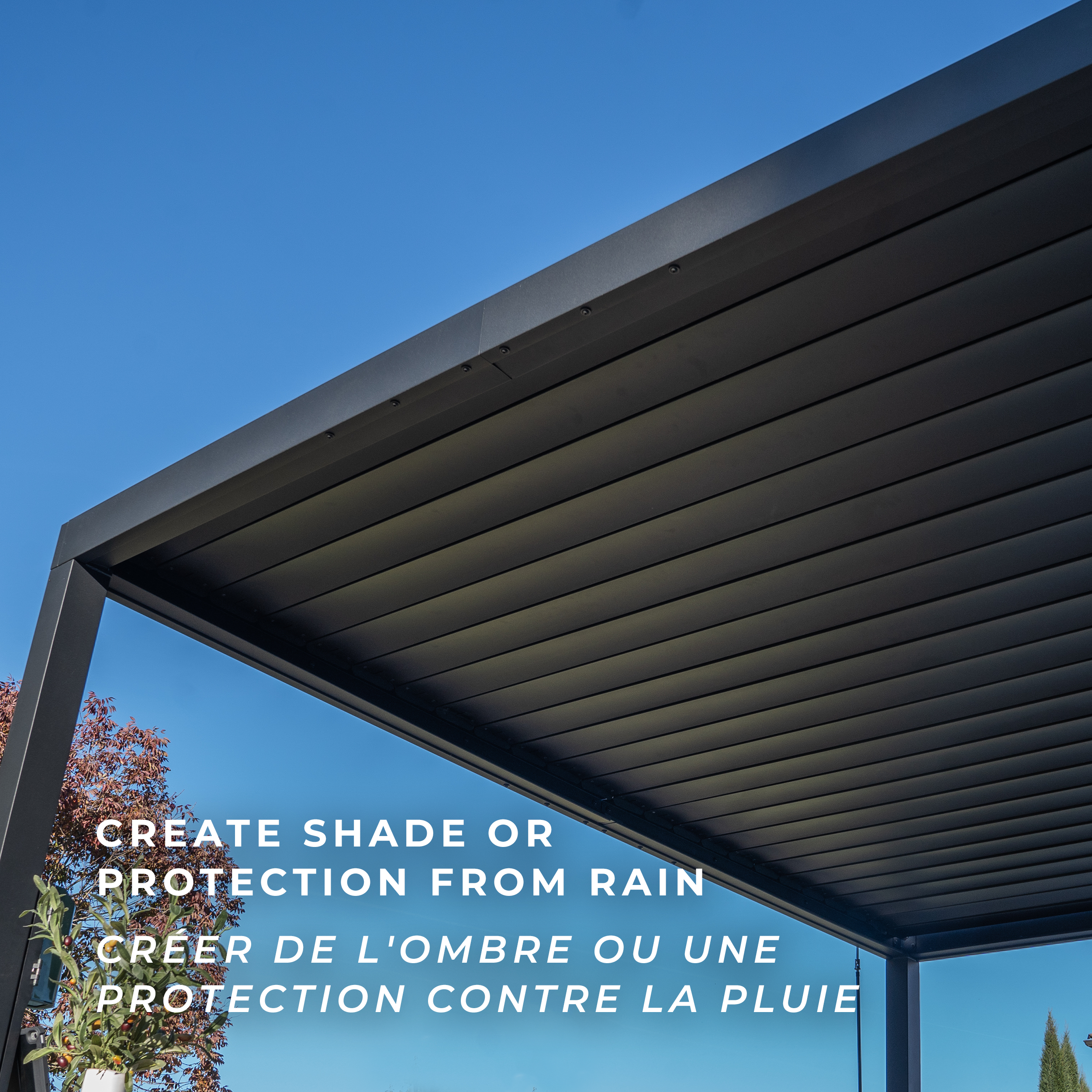 4.9m X 3m Sarasota Close Louvers for Shade