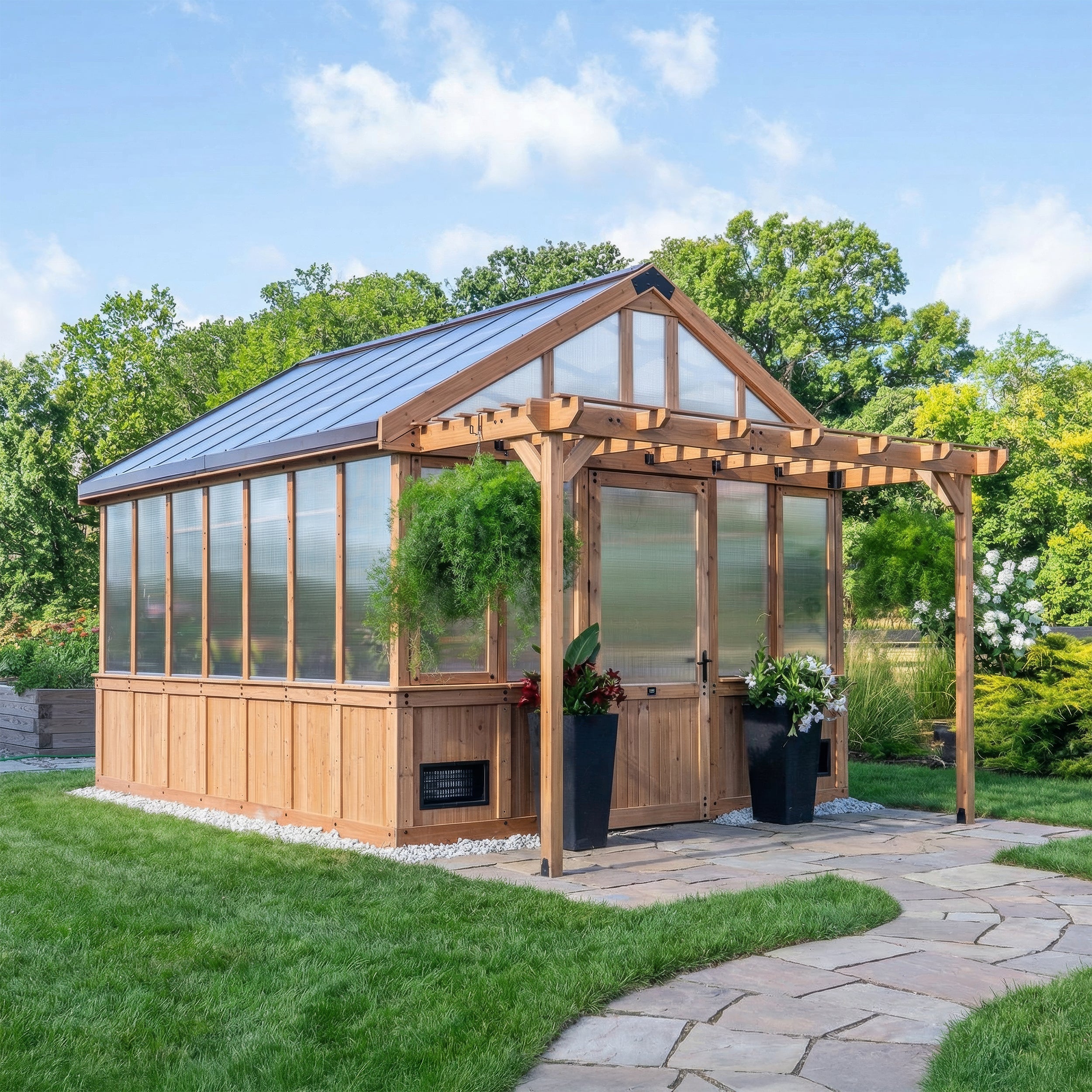 4.m x 3.4m Bellerose XL Greenhouse