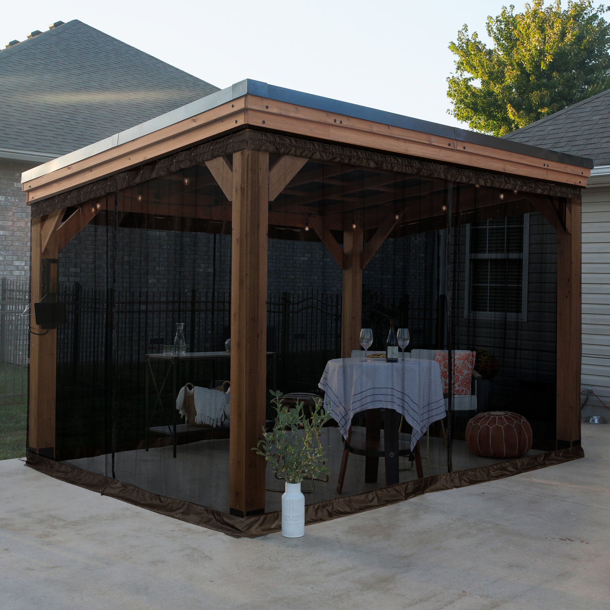 Kit moustiquaire-Gazebo Arcadia