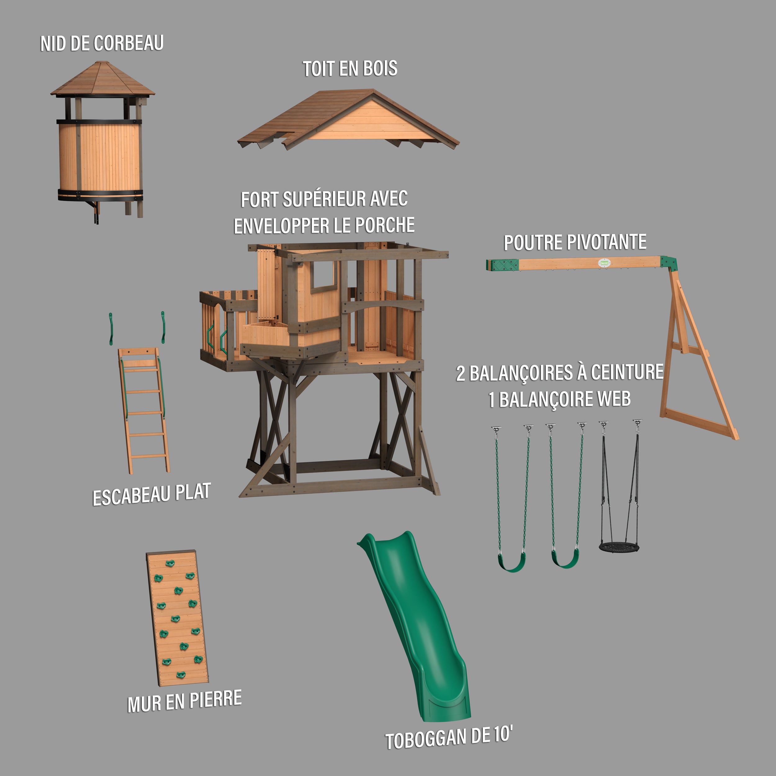 Eagles Nest Elite Exploded View French