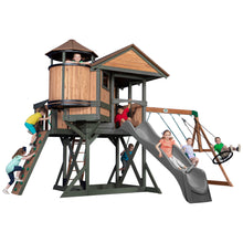 Load image into Gallery viewer, Eagles Nest Elite Swing Set COB
