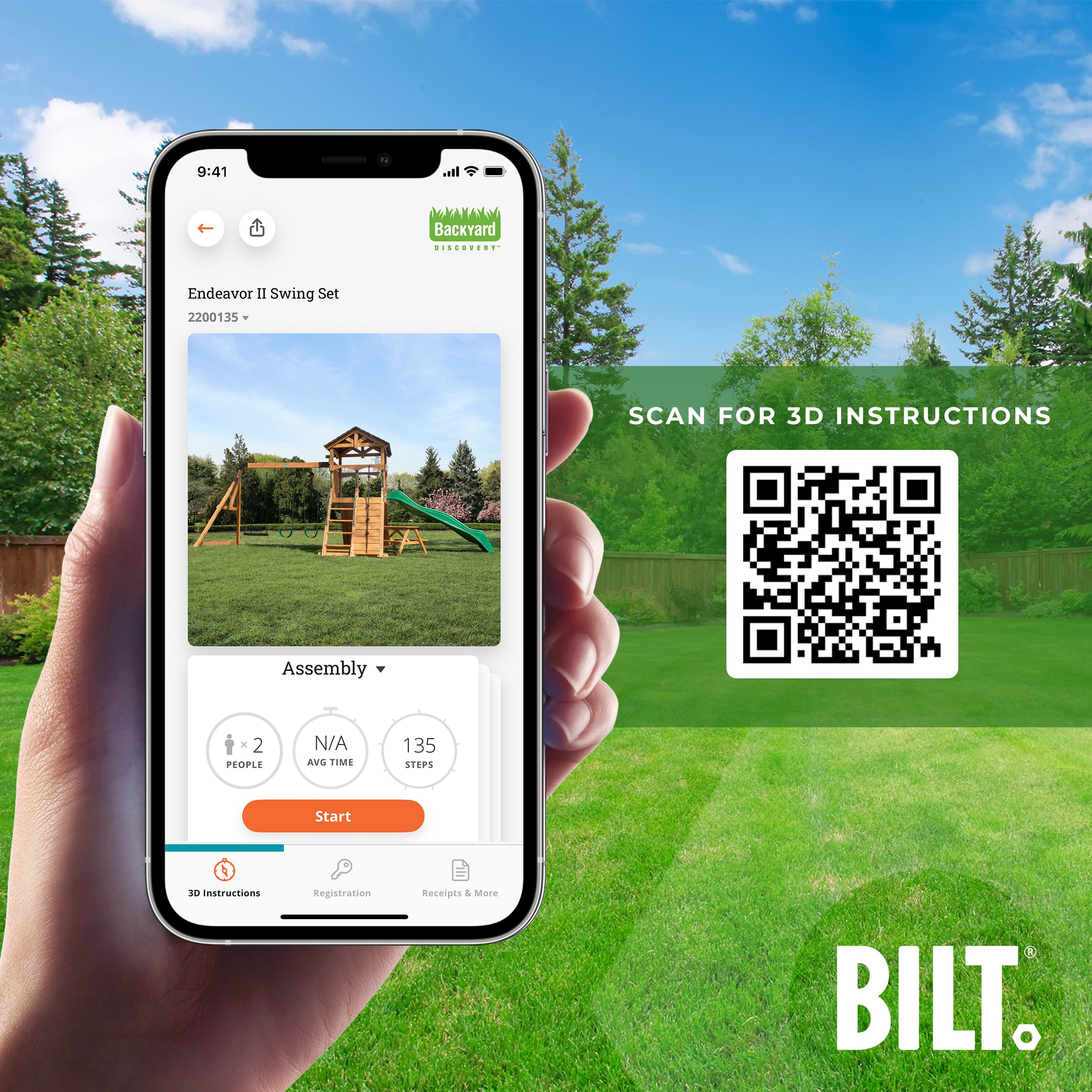 Portique Endeavor II avec toboggan Green Wave