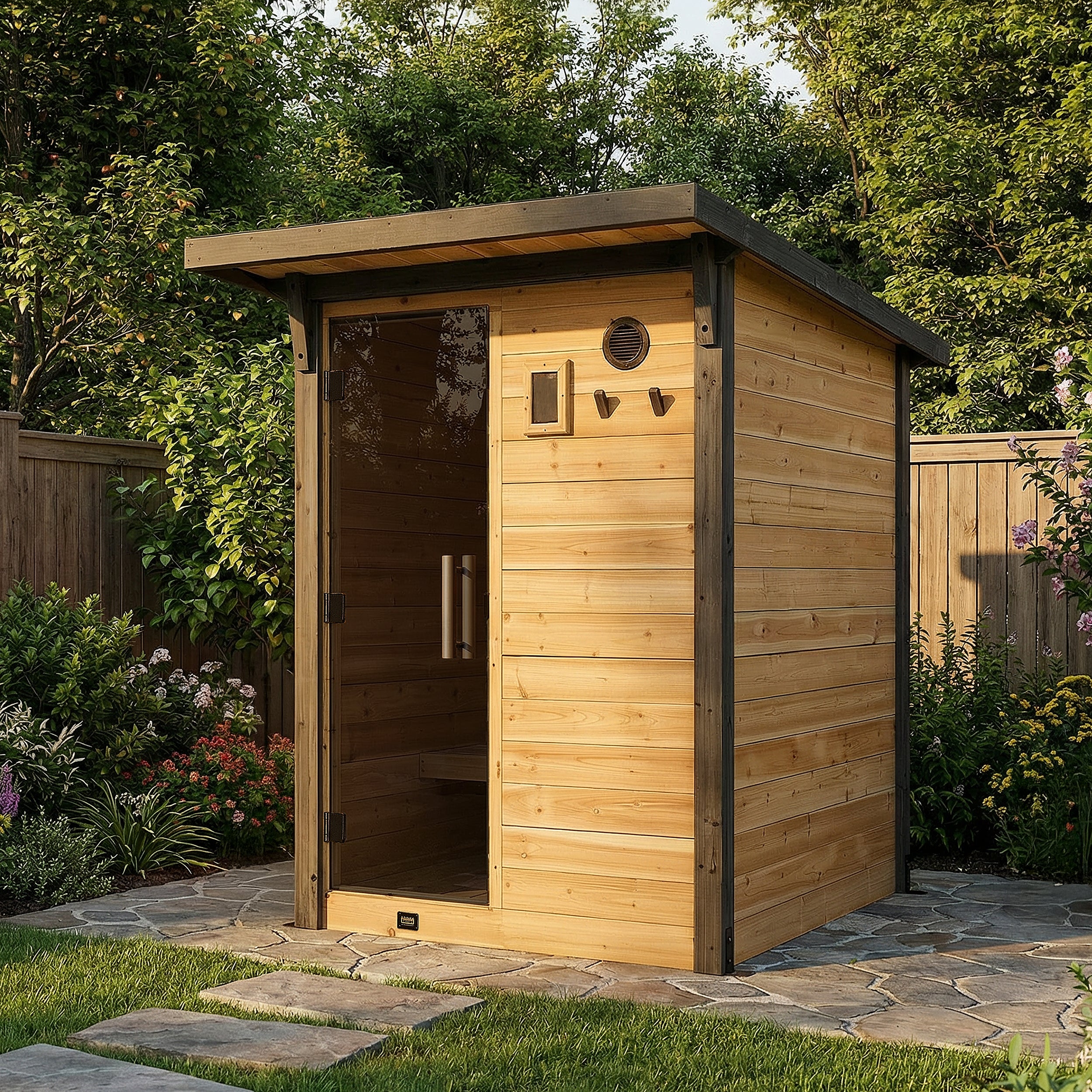 Sauna extérieur Bennett–2 à 4 personnes