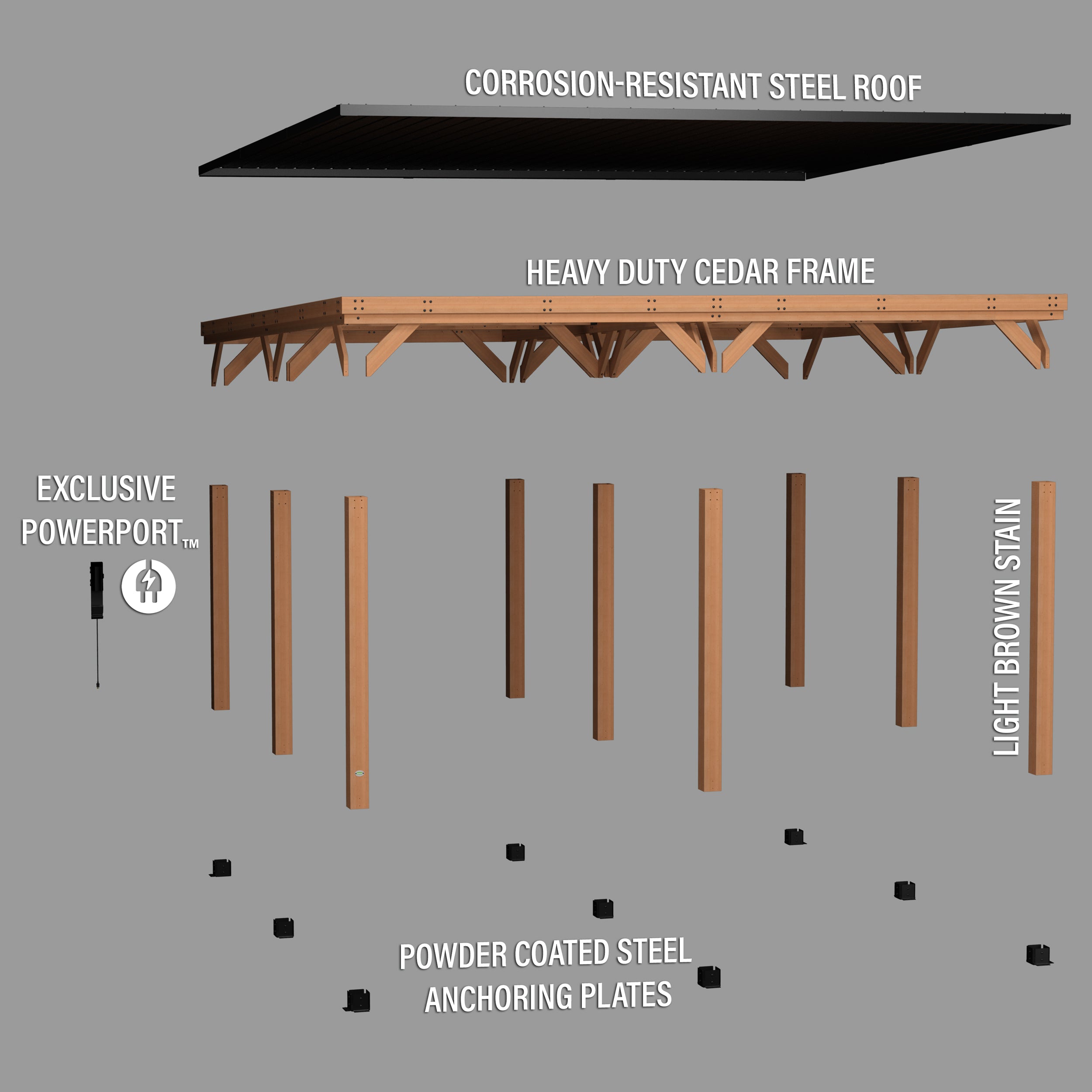 Kingsport 20ft x 20ft Carport