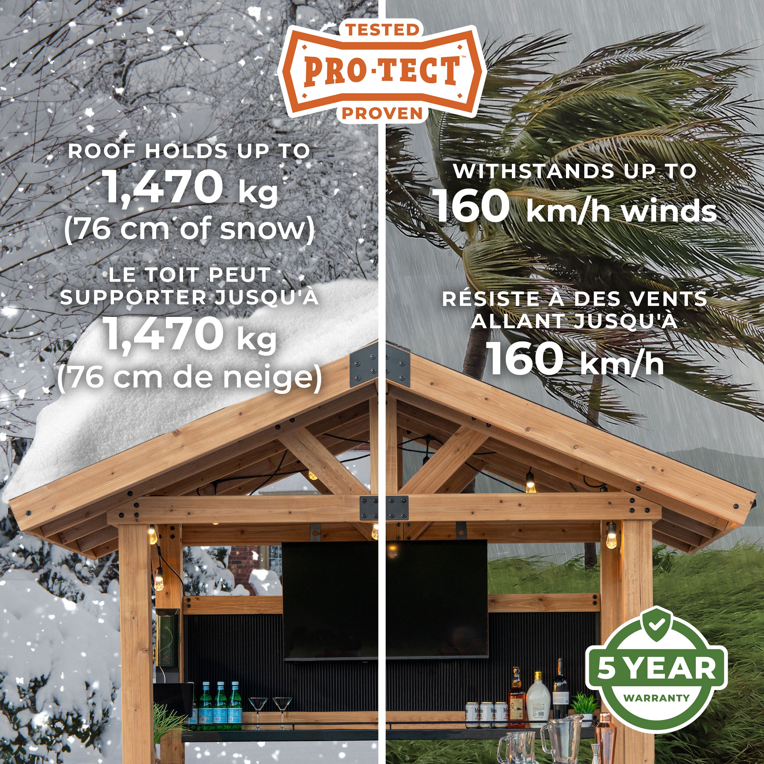 Bar extérieur Palisade