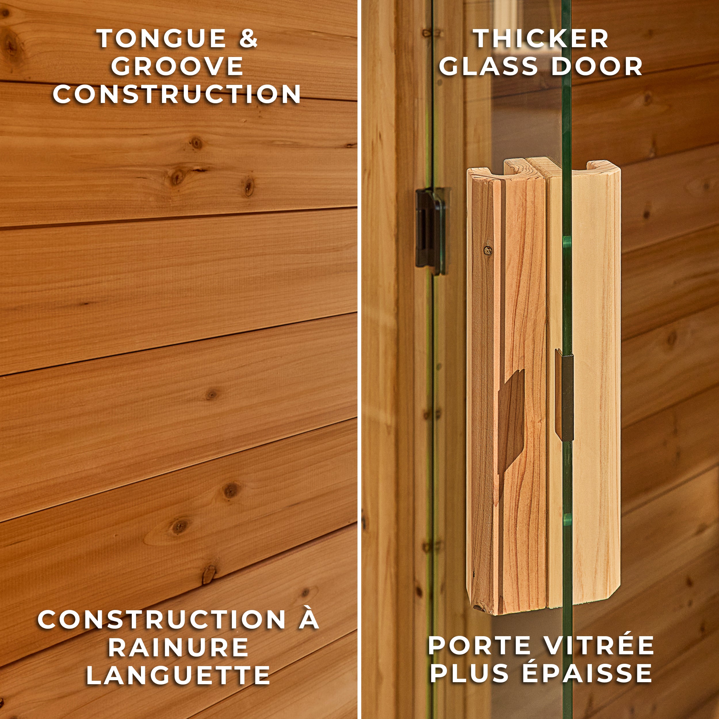 Henley Outdoor Cabin Sauna – 4-6 Person