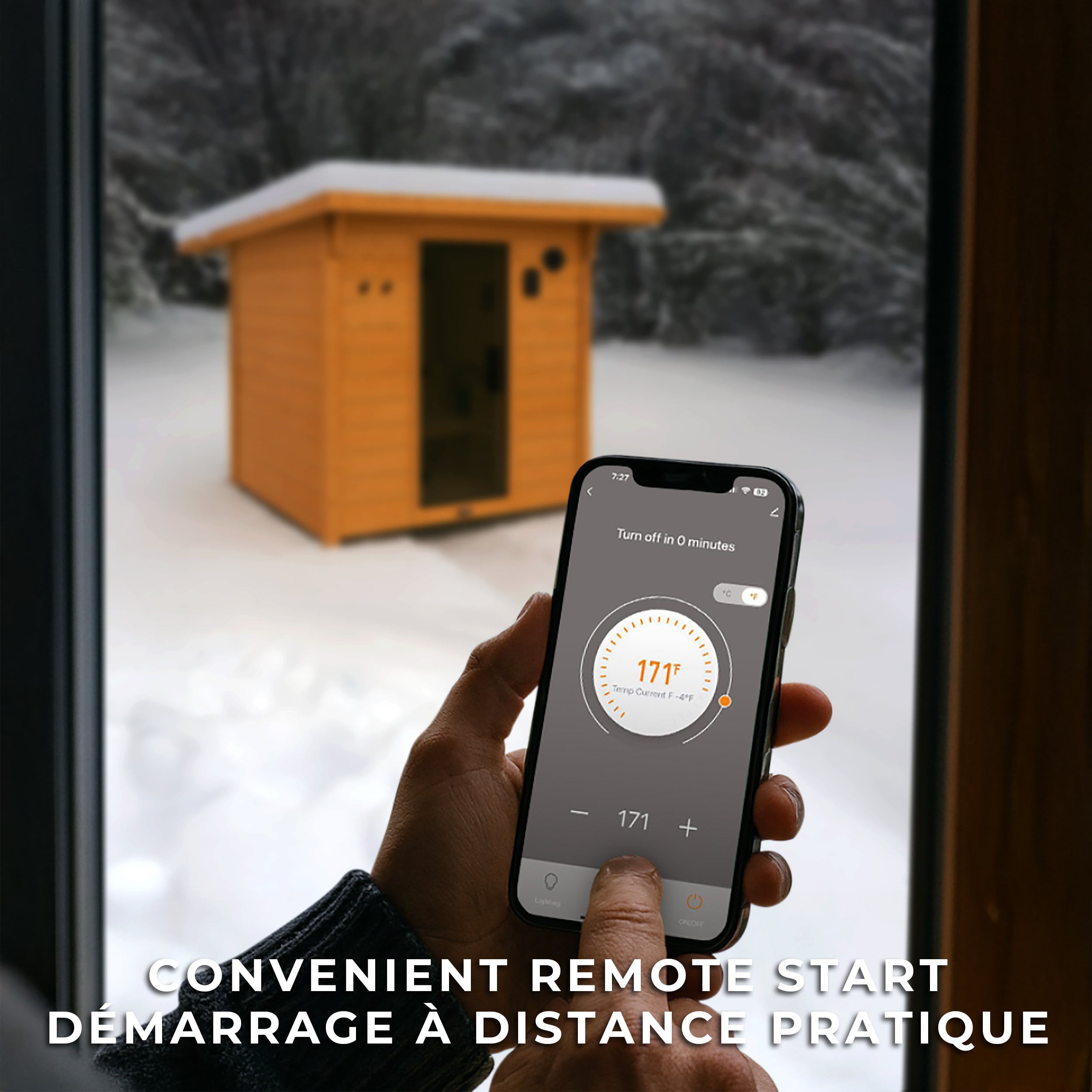 Henley Outdoor Cabin Sauna – 4-6 Person