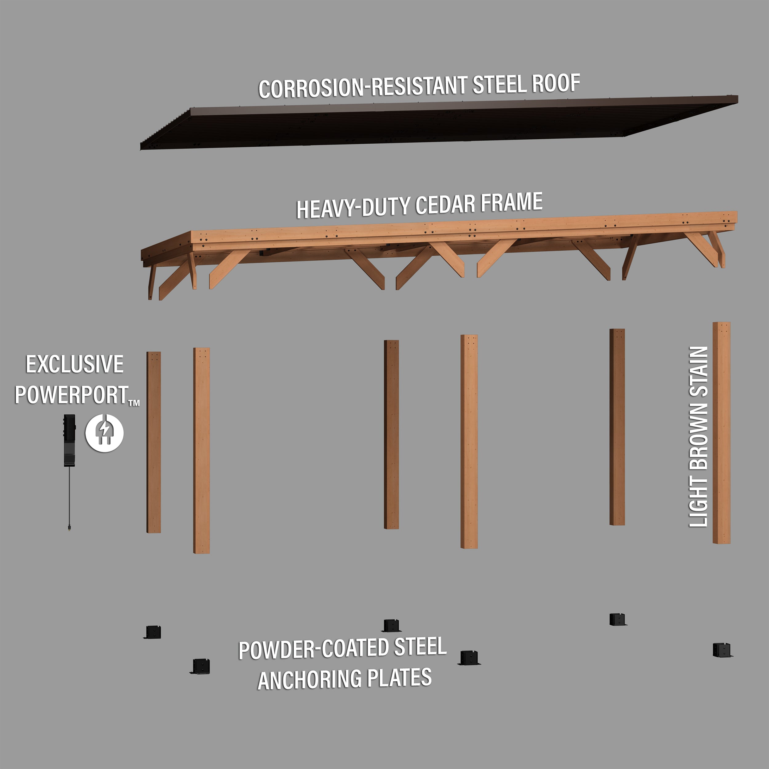 Kingsport 20ft x 12ft Carport