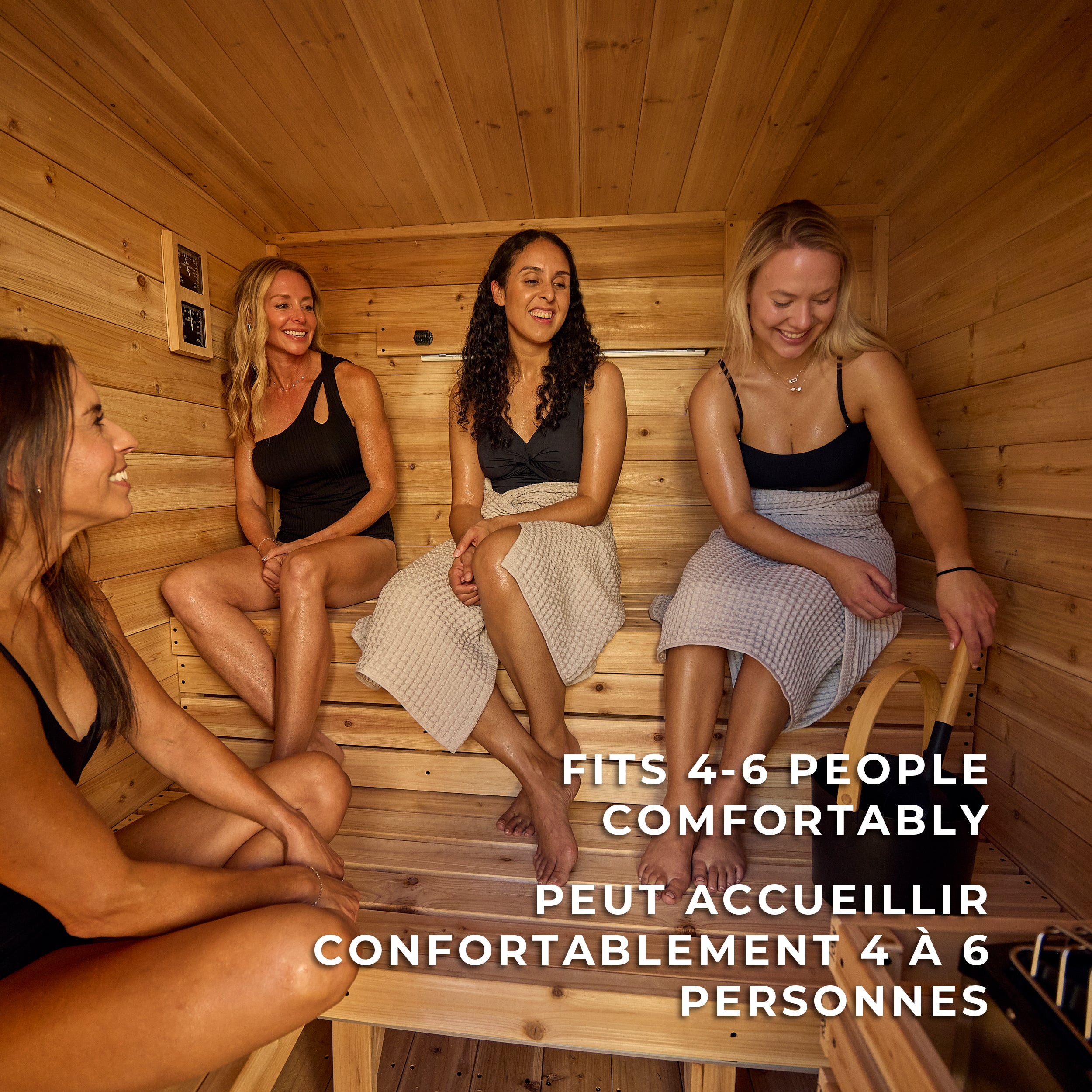 Henley Outdoor Cabin Sauna – 4-6 Person