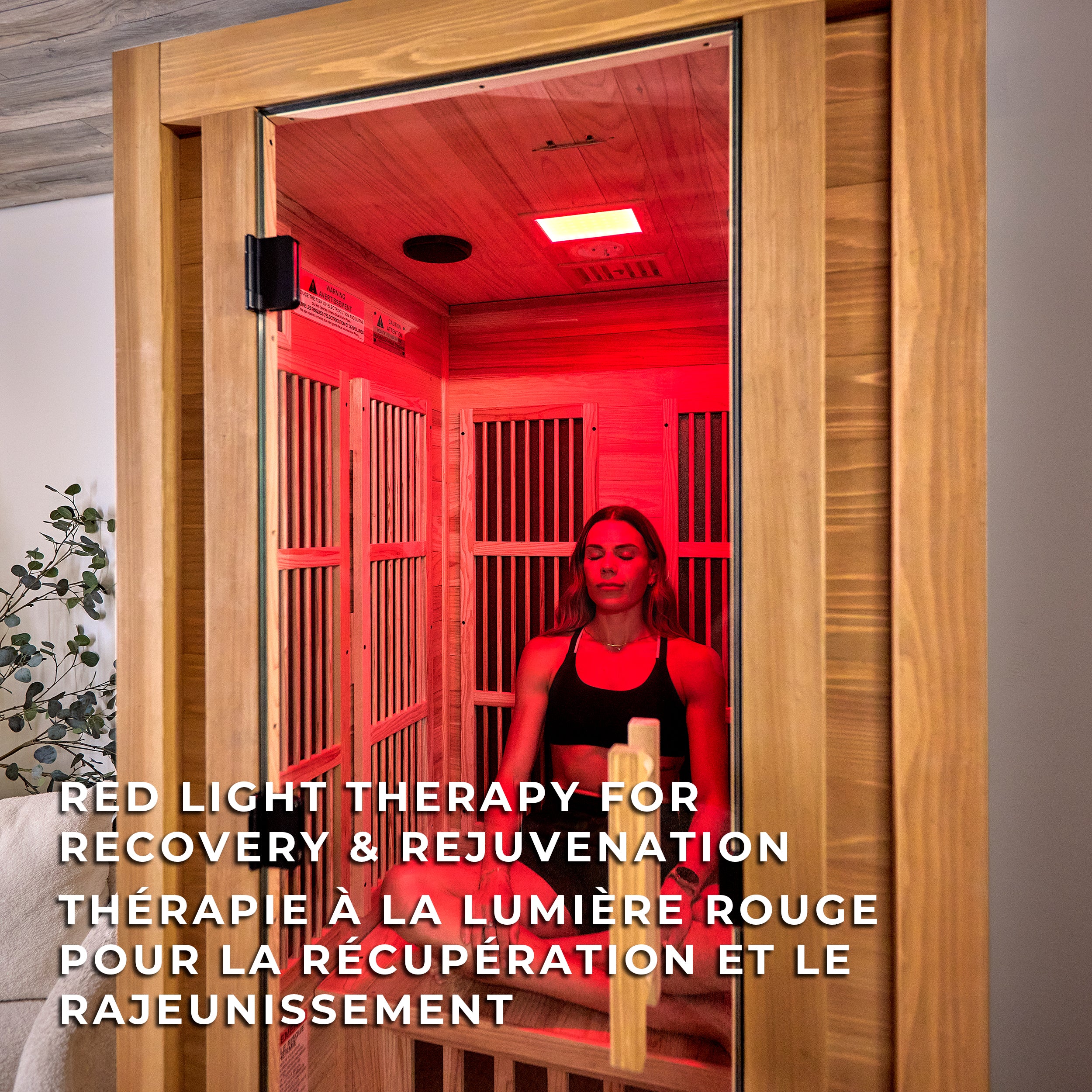 Rylan Indoor Infrared Sauna – 1 Person