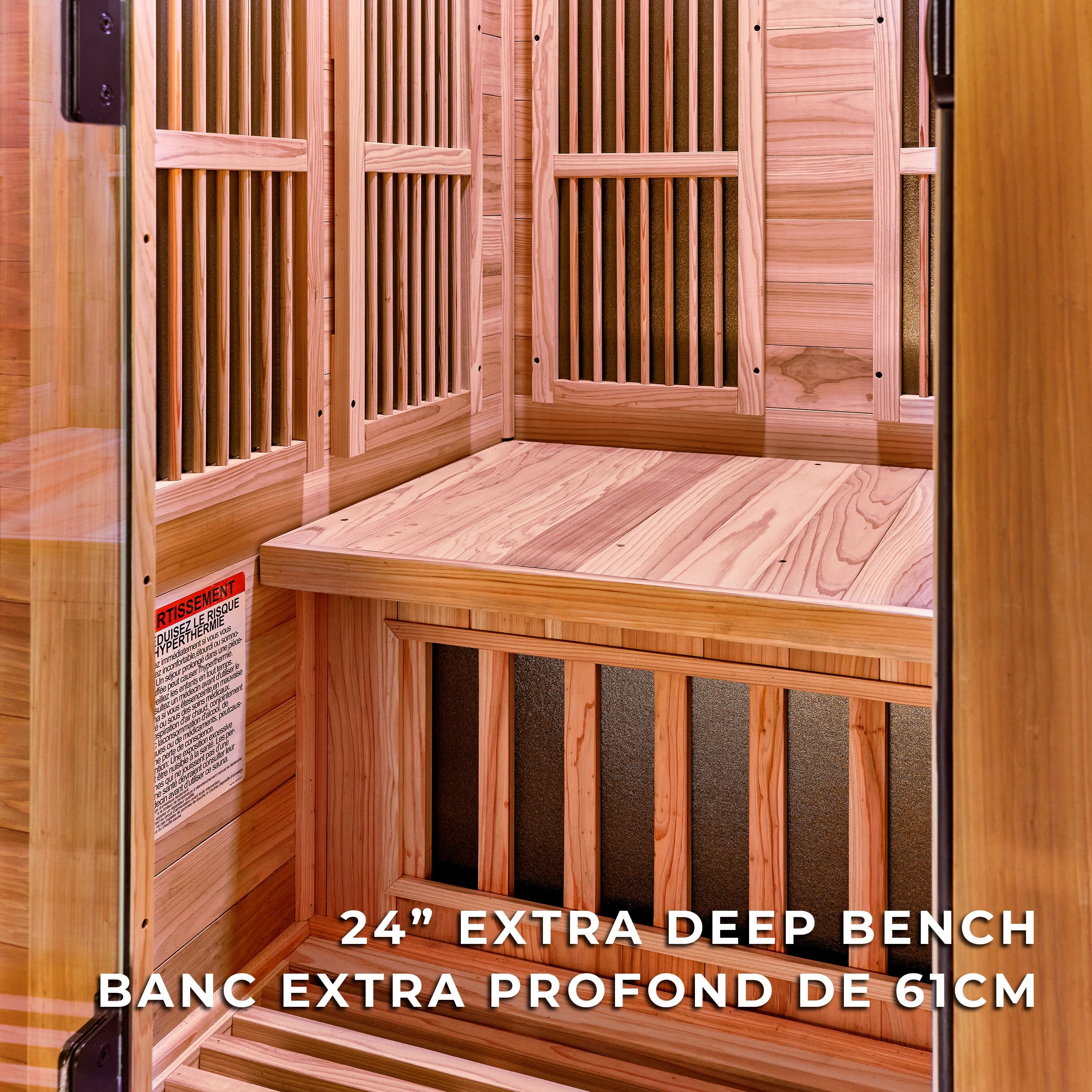 Rylan Indoor Infrared Sauna – 1 Person