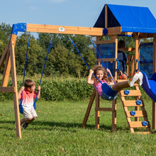 Load image into Gallery viewer, Aurora Wooden Swing Set
