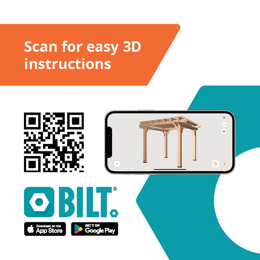 10x10 Pergola BILT App