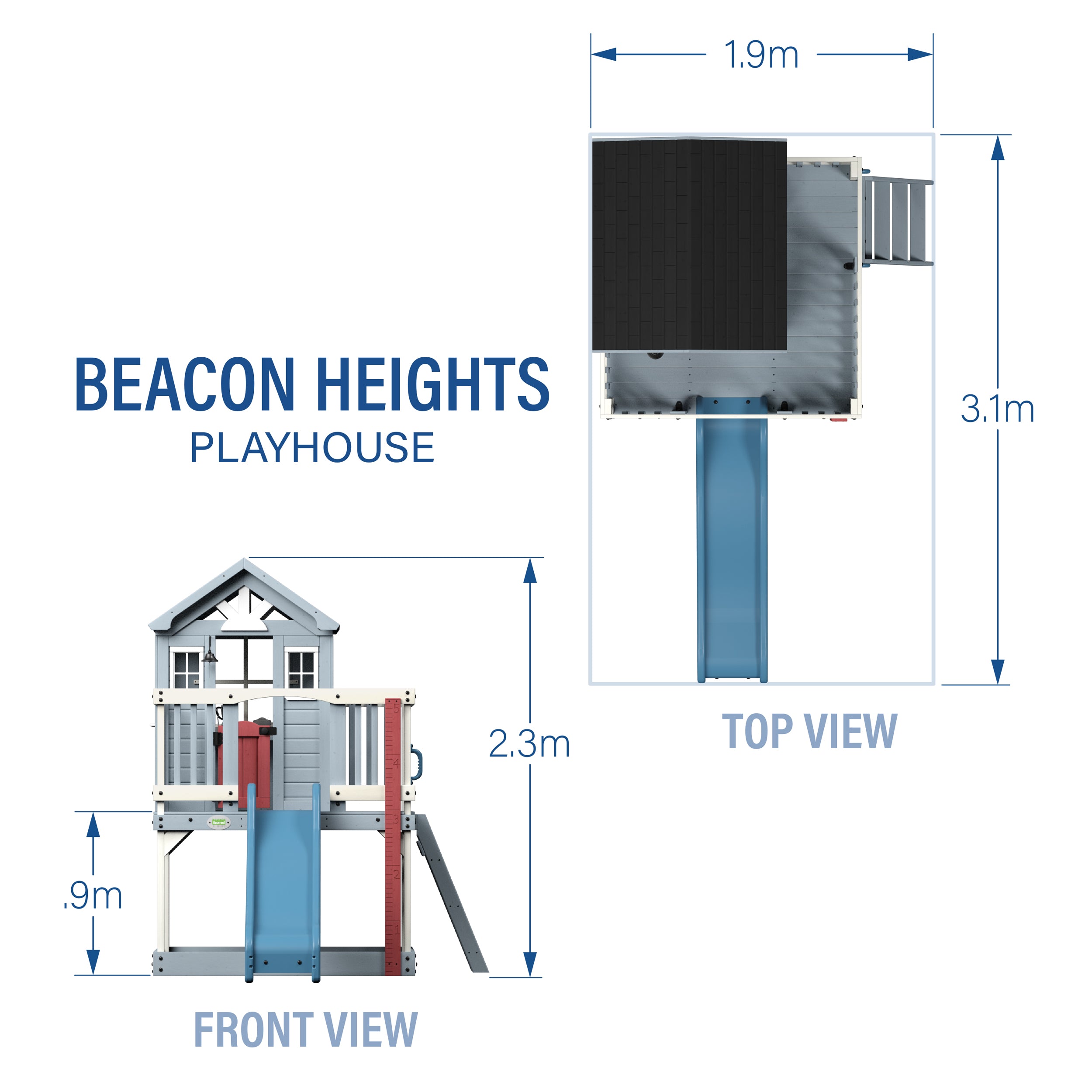 Beacon Heights Playhouse Diagram Metric