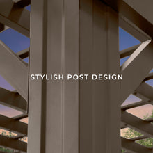 Load image into Gallery viewer, 12x10 Ashford Traditional Steel Pergola Post
