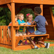 Load image into Gallery viewer, Skyfort II Swing Set Picnic Table
