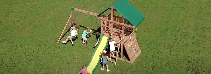 How to Create a Safe Play Zone Around a Swing Set