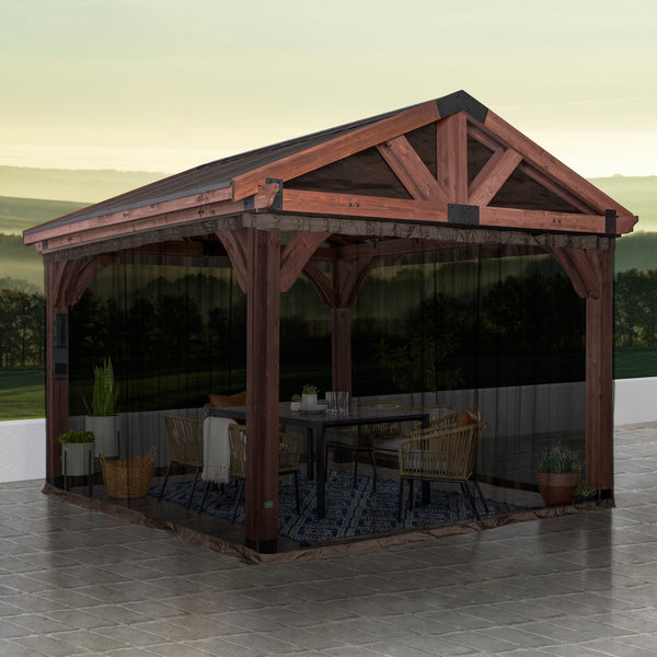 Mosquito Netting Kit-Arlington Gazebo