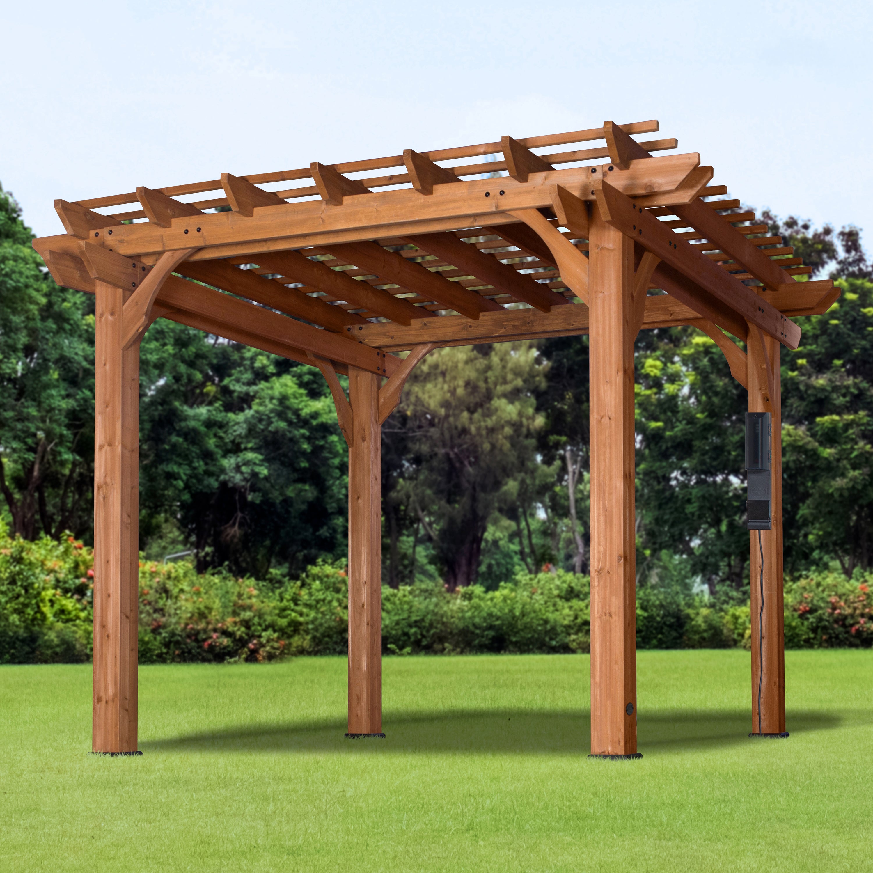 10x10 Cedar Pergola 