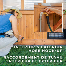 Load image into Gallery viewer, interior &amp; exterior hose hook up
