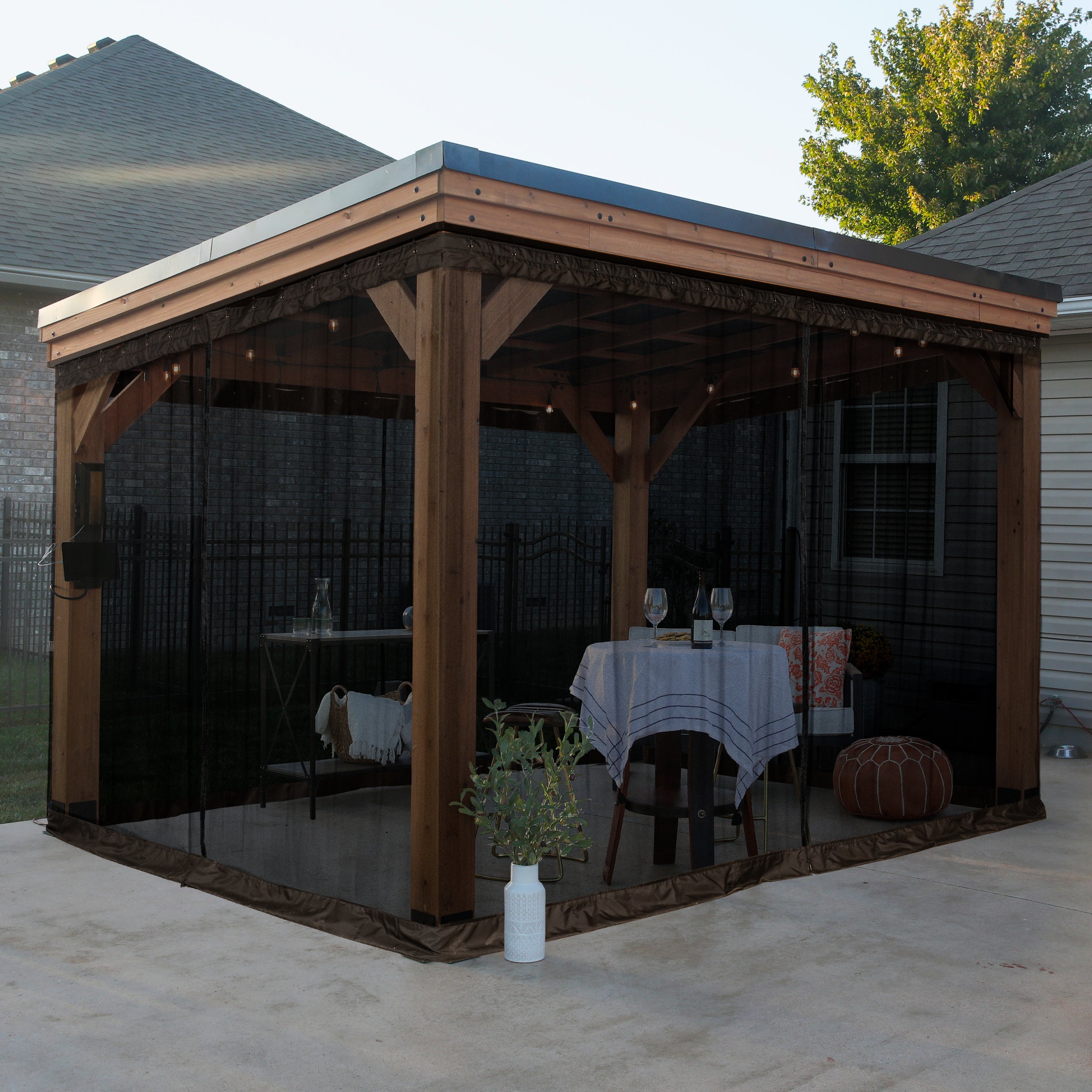 Kit moustiquaire-Gazebo Arcadia