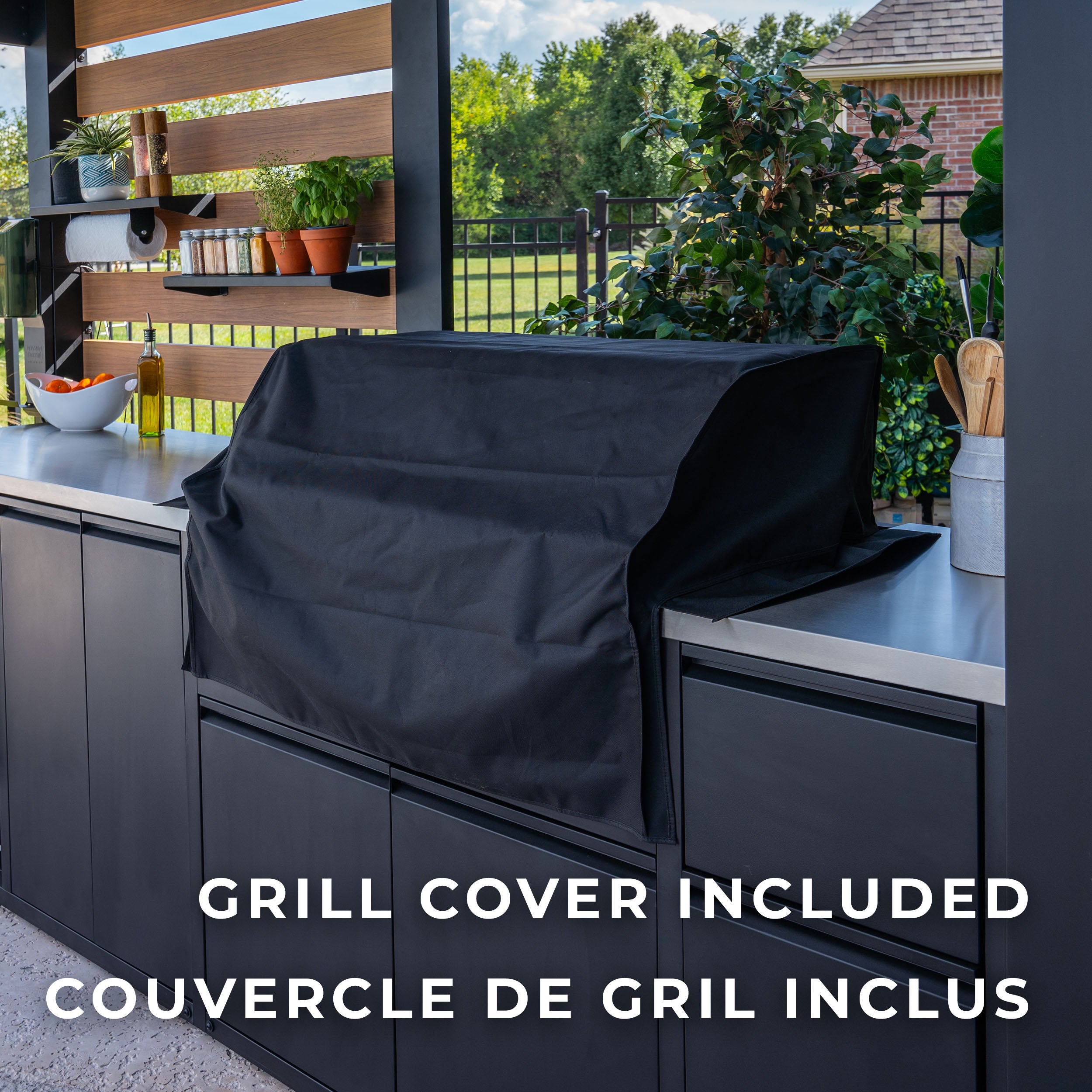 Fusion Flame Grill Cover