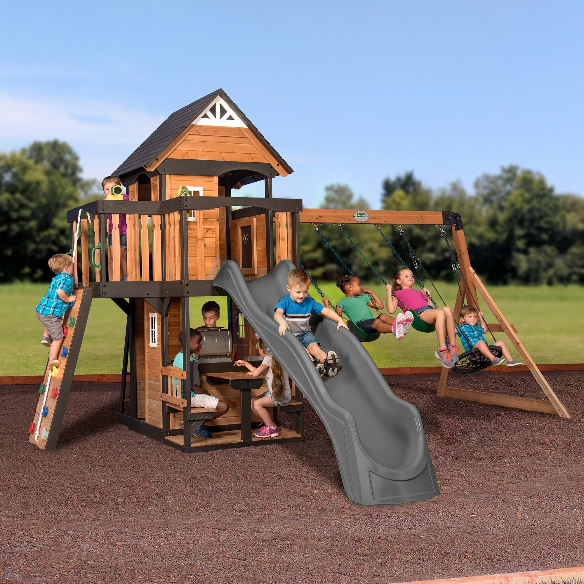 Top outdoor playsets discount