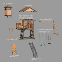Load image into Gallery viewer, Eagles Nest Elite Exploded View French
