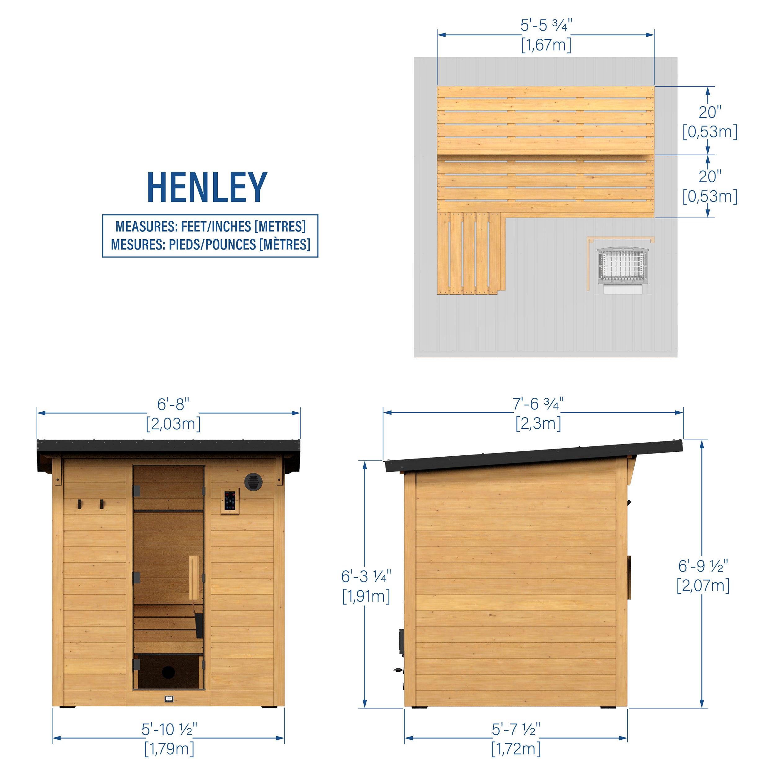 Henley 4-6p Sauna