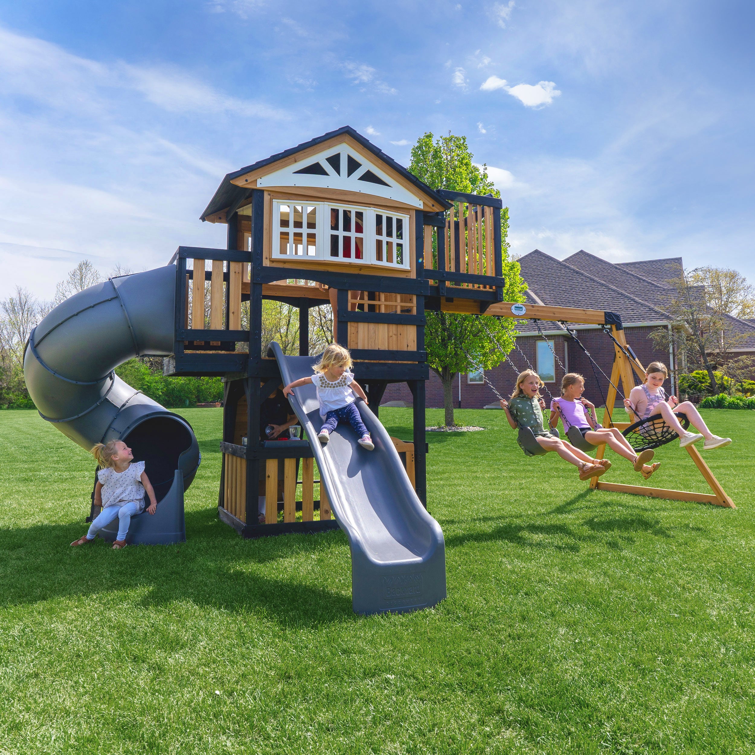 Magnolia Falls Swing Set
