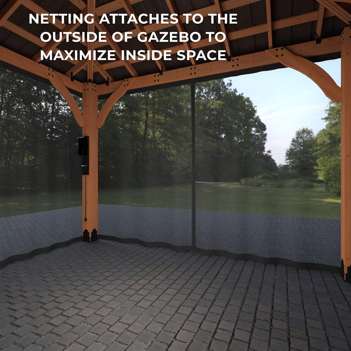 Kit de moustiquaire pour gazebo Norwood