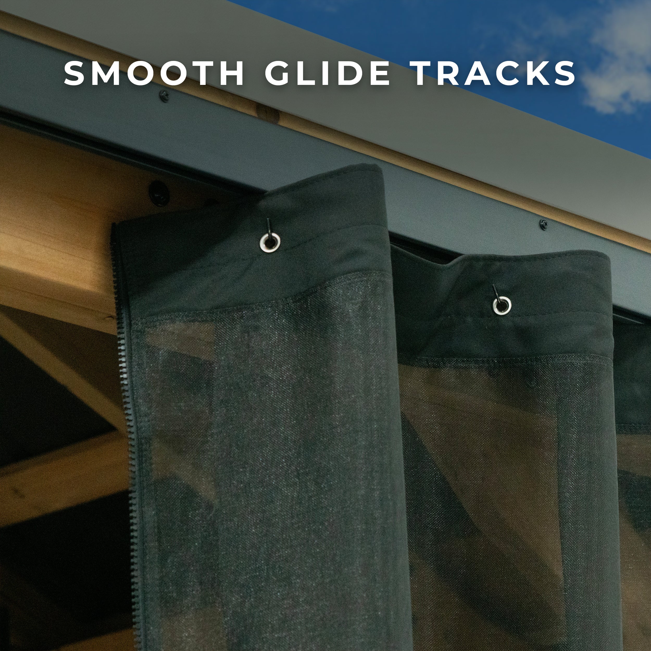 Norwood Mosquito Netting Smooth Glide Tracks