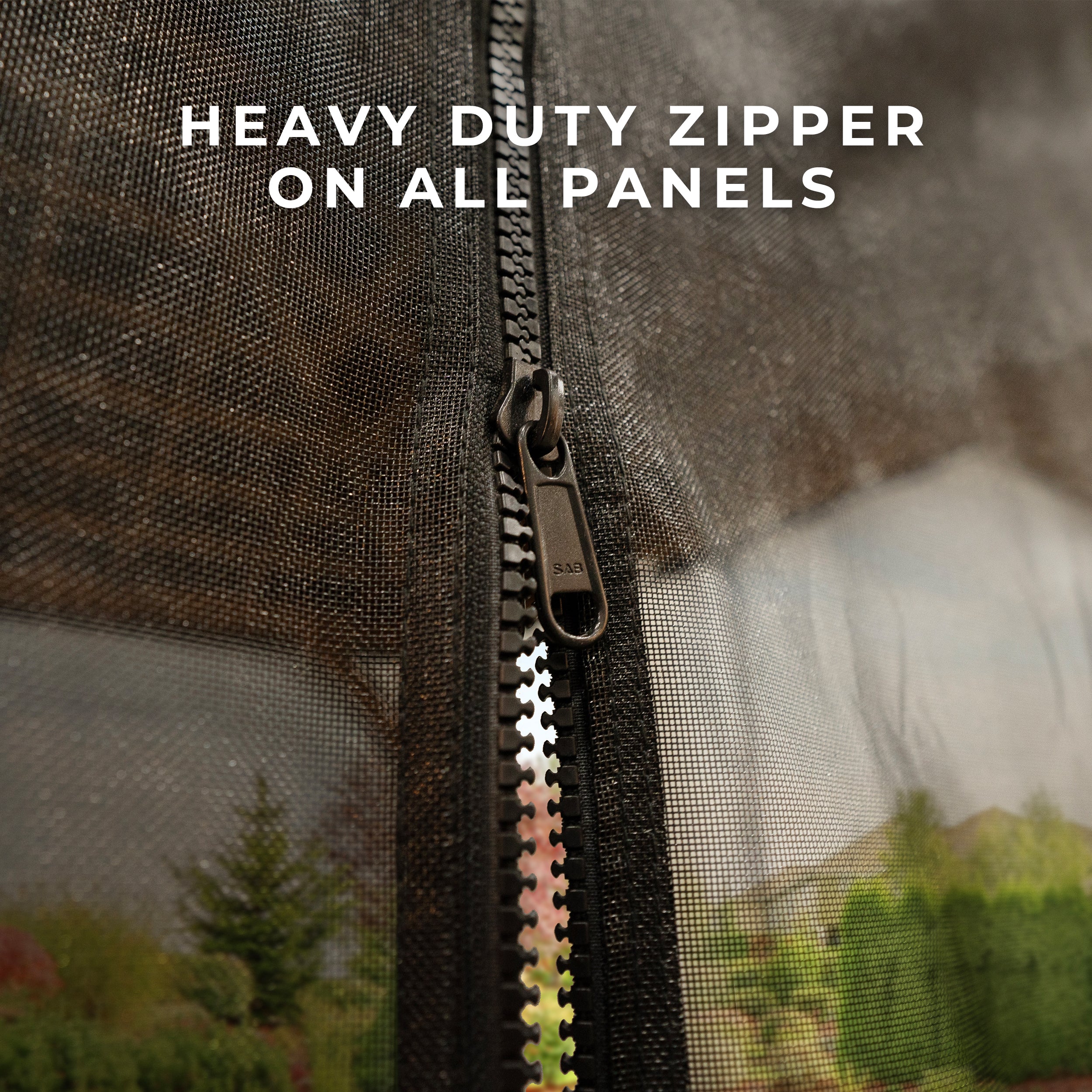 Norwood Mosquito Netting Heavy Duty Zipper