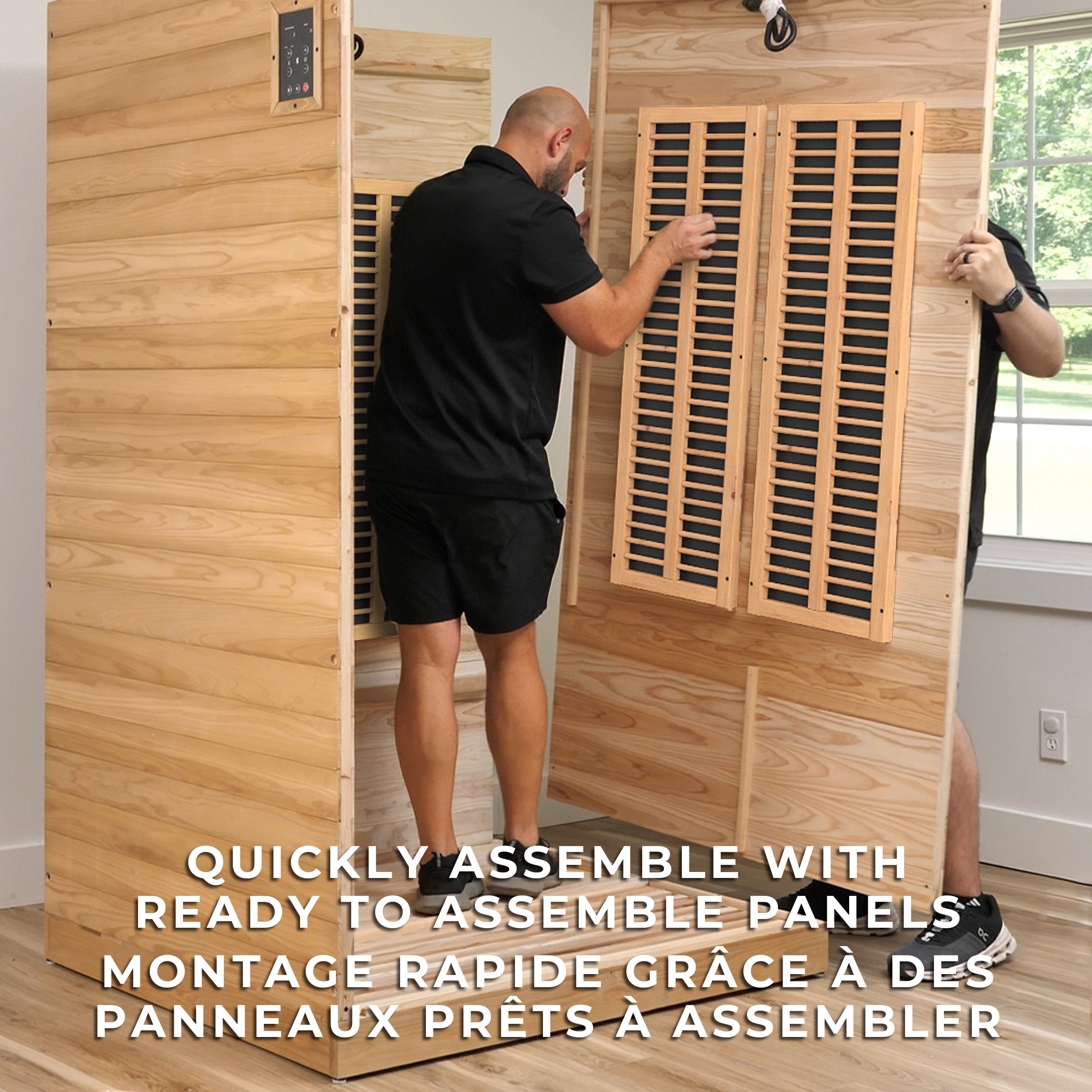 Sauna infrarouge intérieur Knox–2 personnes