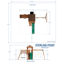 Load image into Gallery viewer, Sterling-Point-Diagram-Metric
