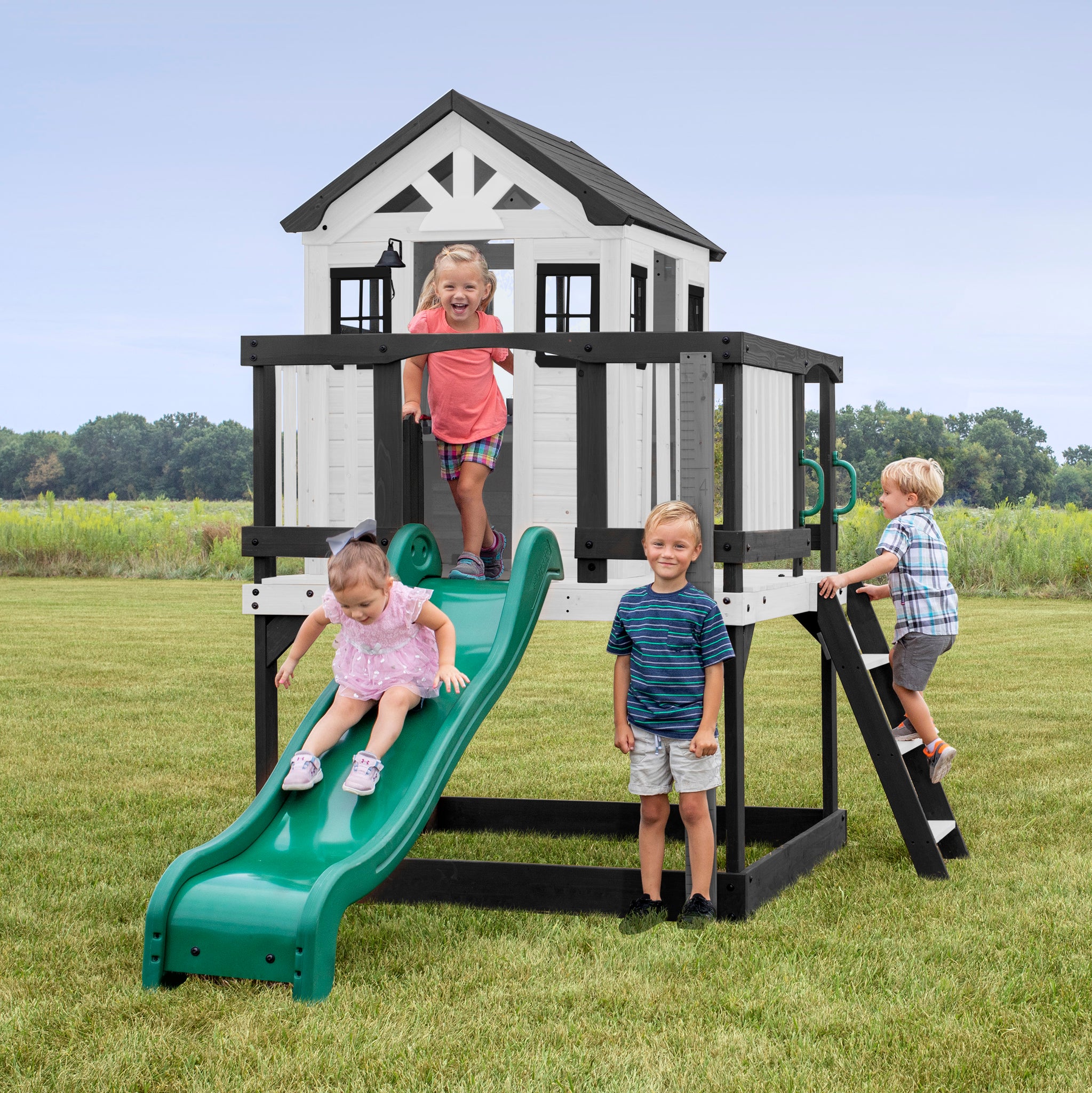 Raised playhouse best sale