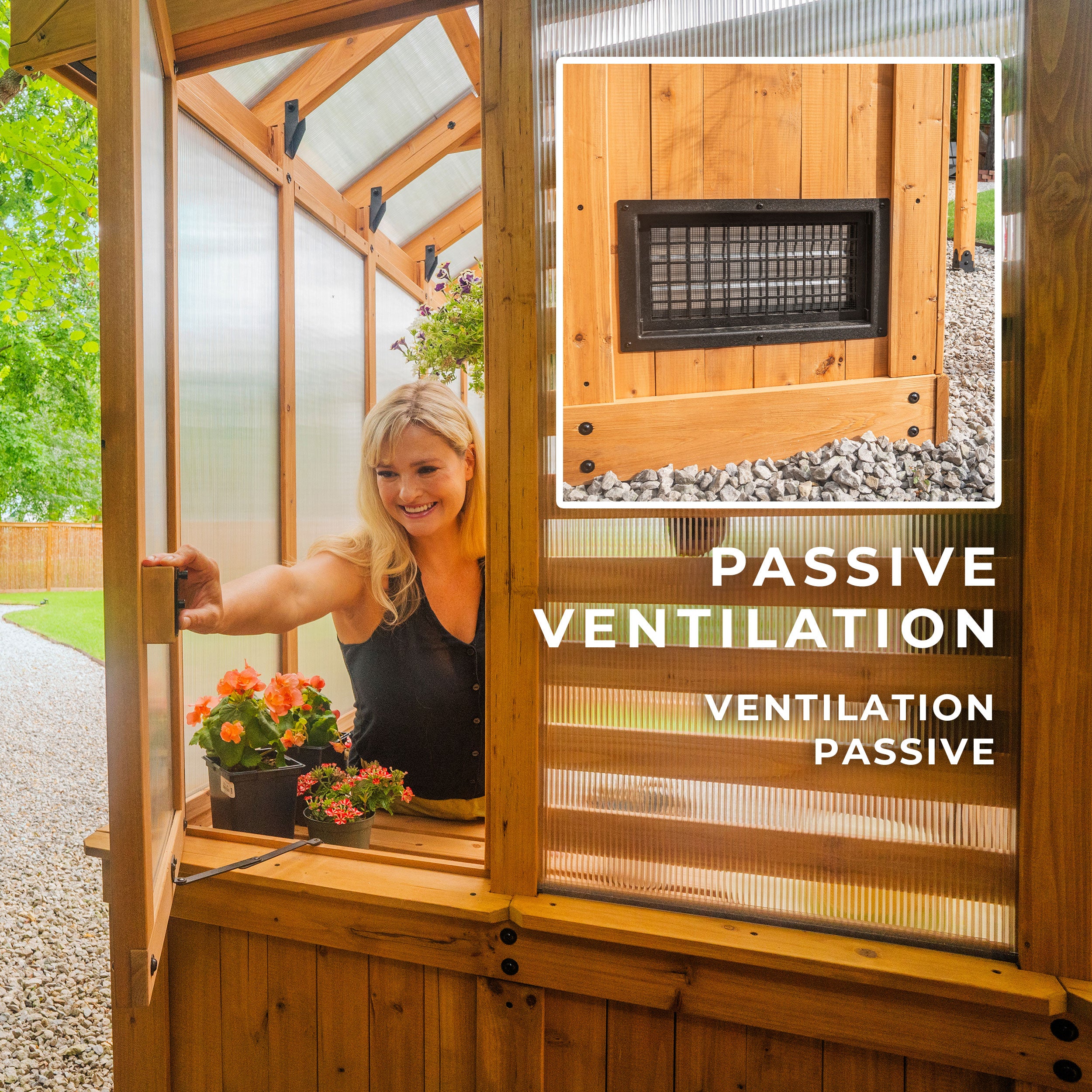 Bellerose Greenhouse (9ft x 6ft)