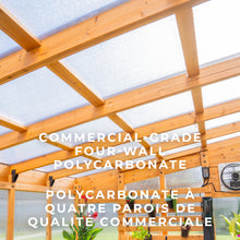 Load image into Gallery viewer, commercial grade four wall polycarbonate
