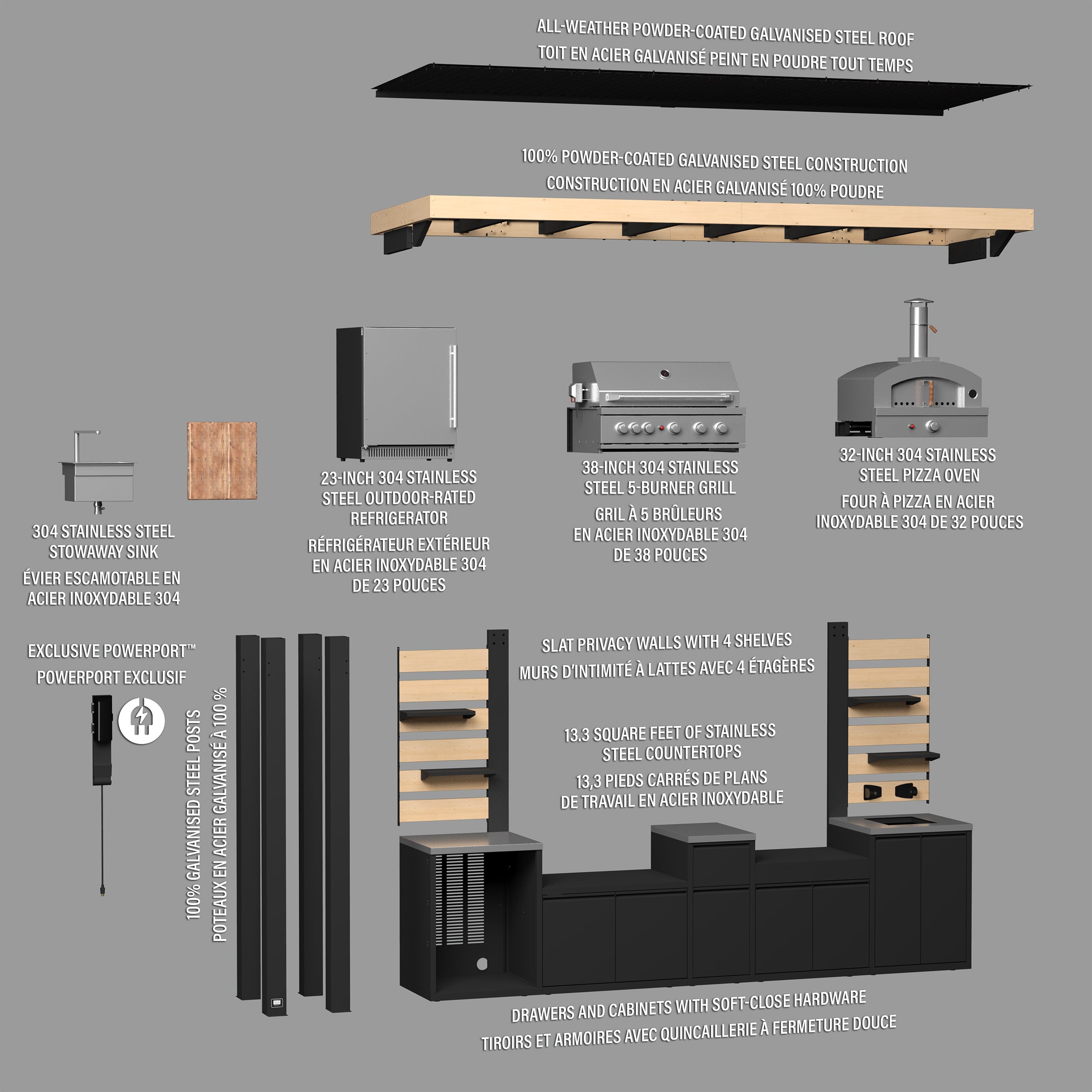 Cuisine extérieure Fusion Flame 2