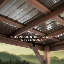 Load image into Gallery viewer, Saxony Grill Gazebo Steel Roof
