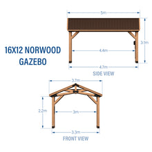 Charger l&#39;image dans la galerie, Norwood 16x12 Metric Diagram
