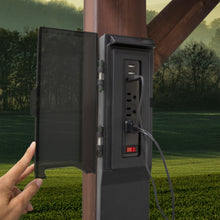 Load image into Gallery viewer, Saxony Grill Gazebo Power
