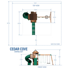 Load image into Gallery viewer, Cedar Cove Diagram Metric
