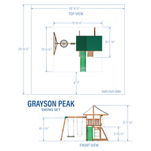 Charger l&#39;image dans la galerie, Grayson Peak Swing Set Diagram
