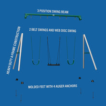 Load image into Gallery viewer, Little Brutus Swing Set Exploded View_ENG
