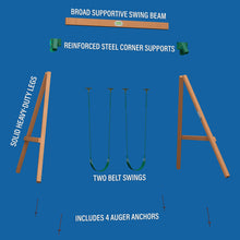 Charger l&#39;image dans la galerie, Heavy Duty Durango Swing Set Exploded View
